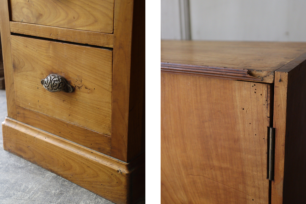 H124 フランスアンティーク 1900年初頭 書斎デスク